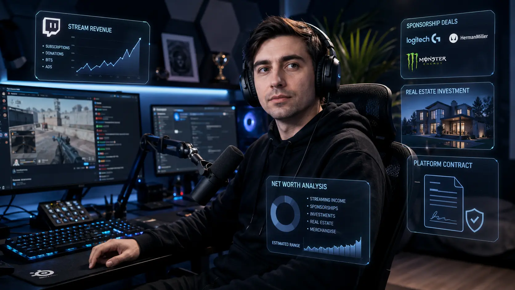 Shroud net worth in 2026: the full breakdown from CS:GO pro to streaming millions