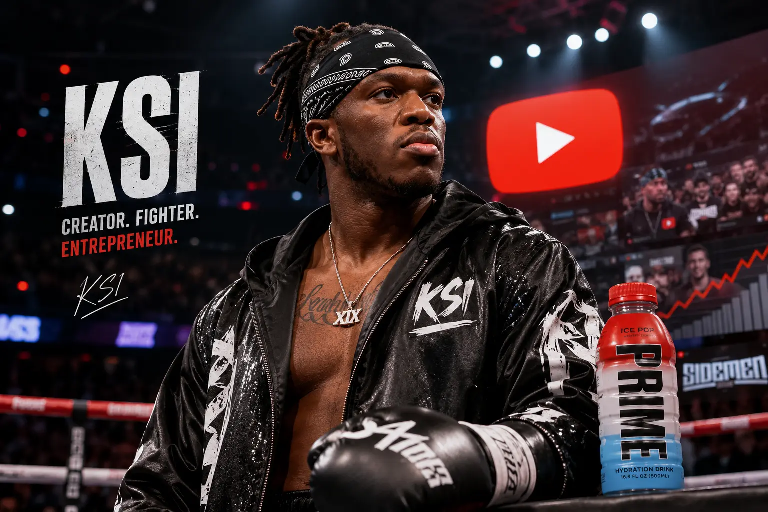 KSI net worth 2026: music, boxing, and Prime earnings