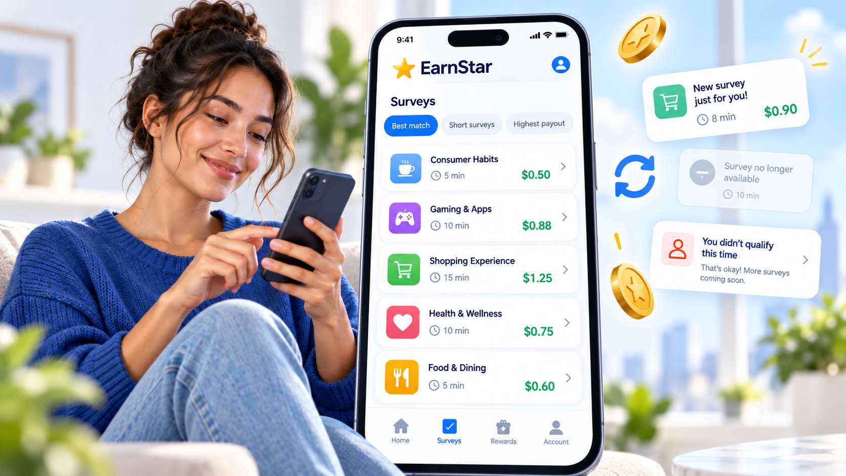 EarnStar surveys: how they work, what they pay, and why availability changes